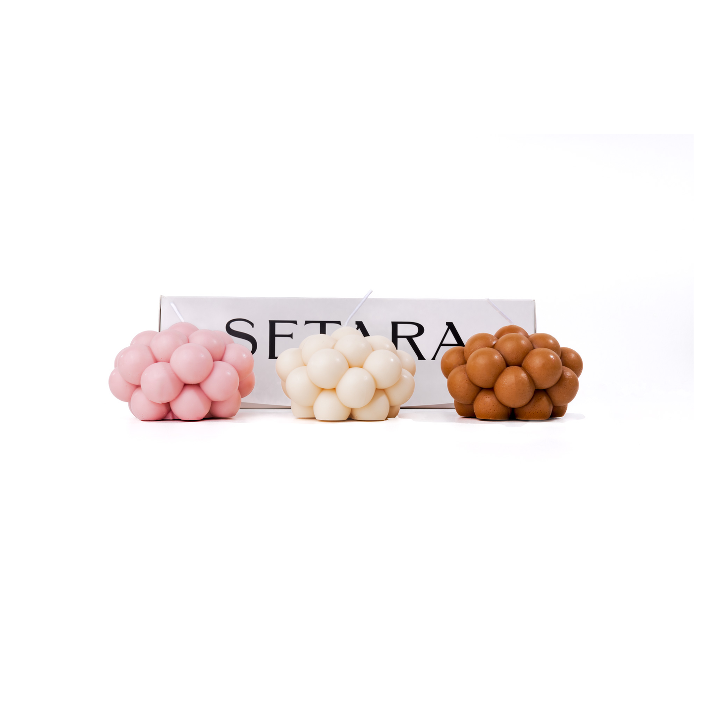 Setara Trio A (Terracota, Rose, Beige)