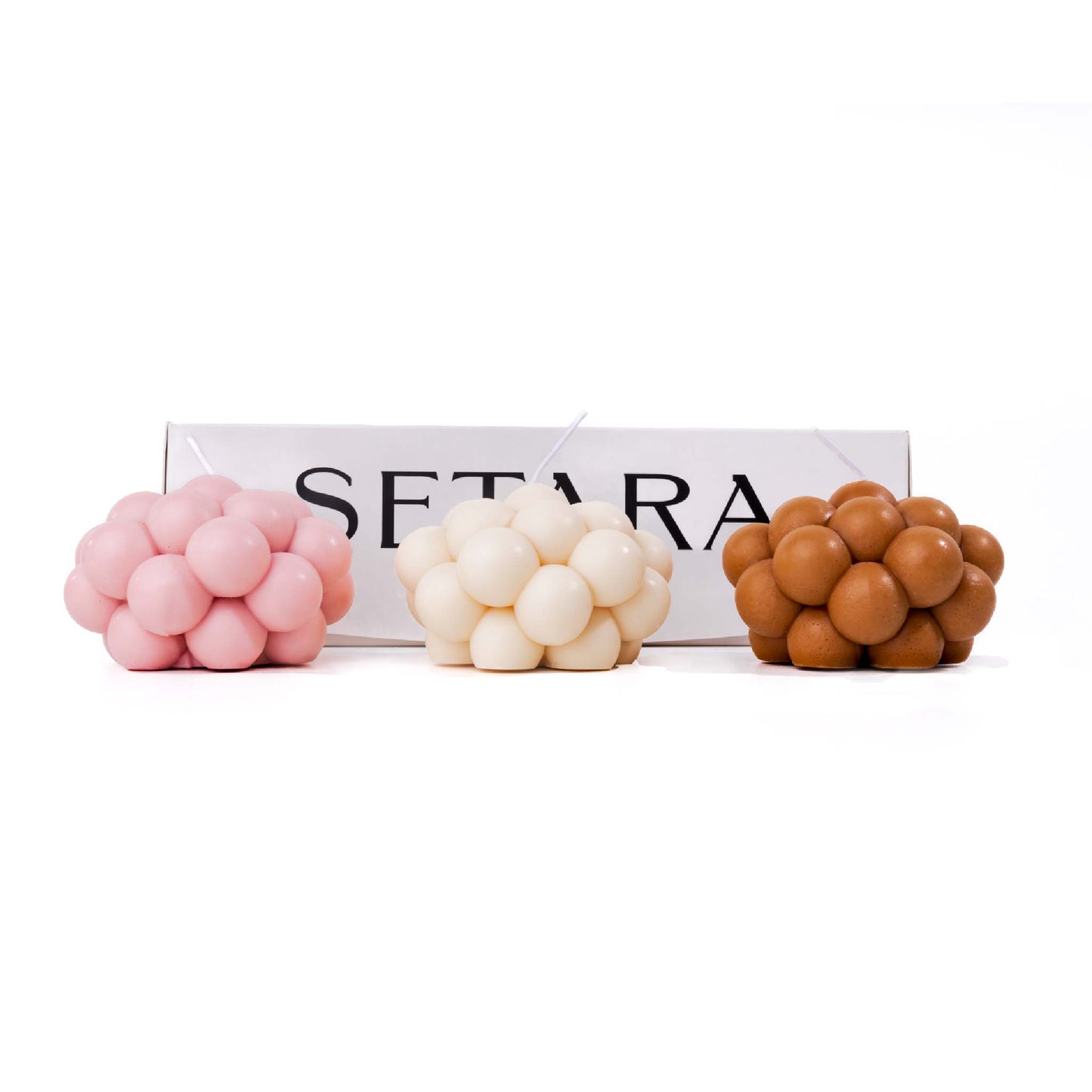Setara Trio A (Terracota, Rose, Beige)