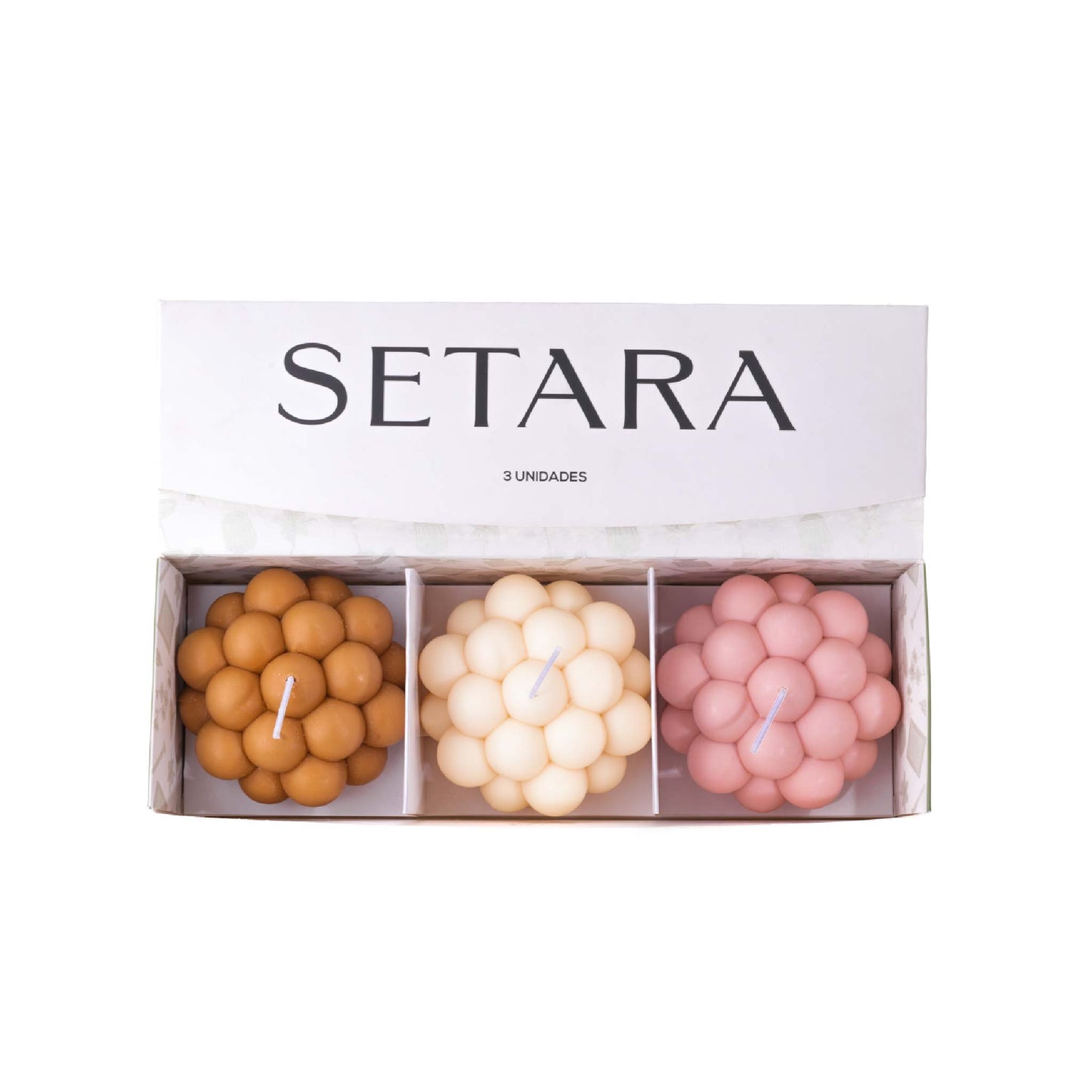 Setara Trio A (Terracota, Rose, Beige)