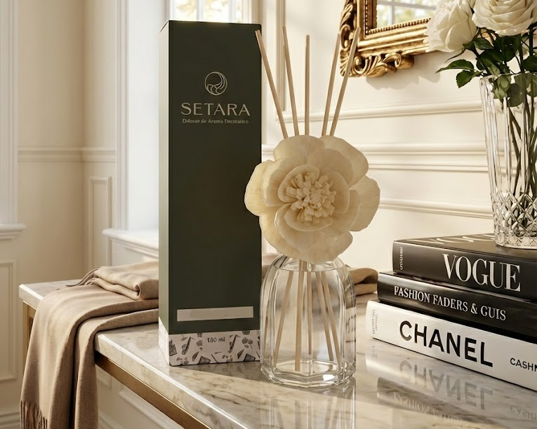 Setara Reed Diffuser – Velvet Morning (Vanilla)